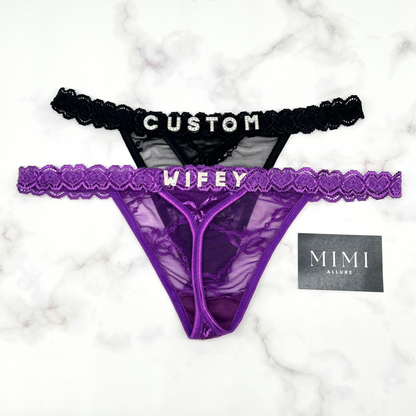 Seductive Personalised Thong